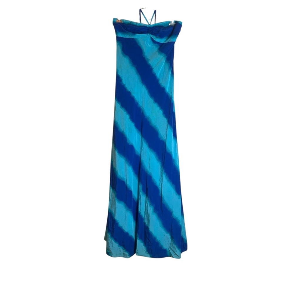 Michael Michael kors straplessβ 100% silk halter dress